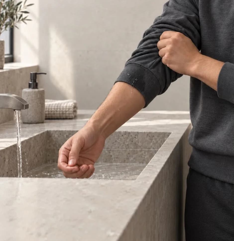Make wudu freely